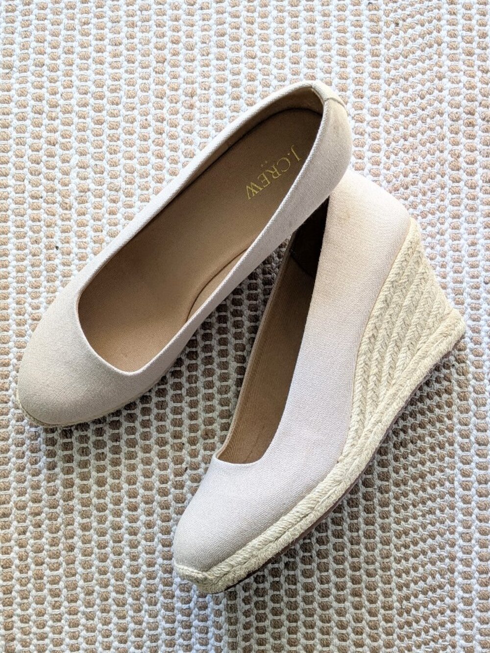 J.Crew Espadrille Wedges Size 10